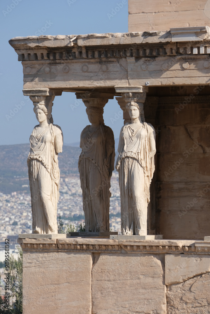 ruinas grécia estátua templo anfiteatro