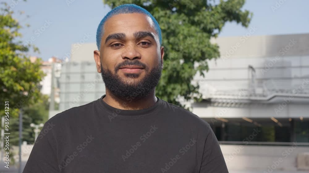 serious confident african american man looking at camera gaze dark eyes pensive ethnic male 20s guy. Human expressions emotions.MOV serious confident african american man looking at camera gaze dark eyes pensive ethnic male 20s guy. Human expressions emotions.MOV
