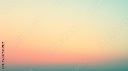 Soft pastel sky at dusk with gradients of pink and blue creating a tranquil evening atmosphere over a peaceful landscape