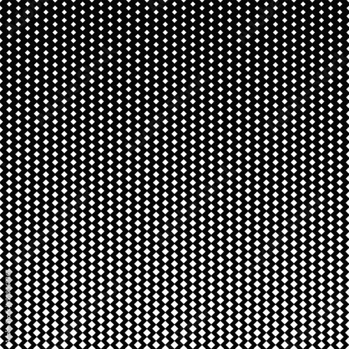 Black and white geometric diagonal square pattern background design - abstract vector graphic