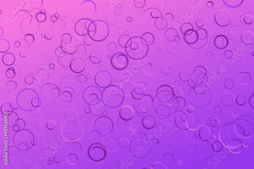 Geometrical gradient circle web page background - geometric vector graphic with rings