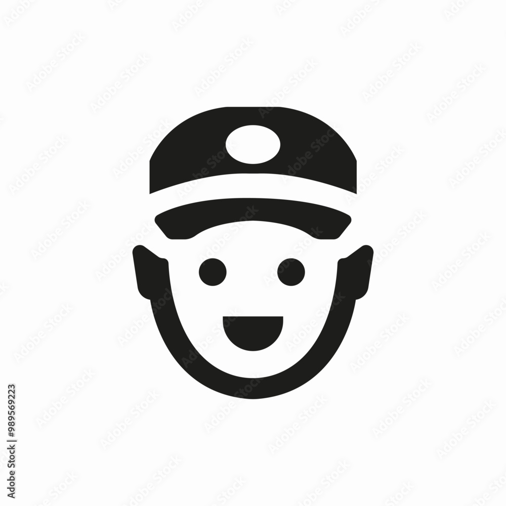 plumber man icon sign vector plumber man icon sign vector