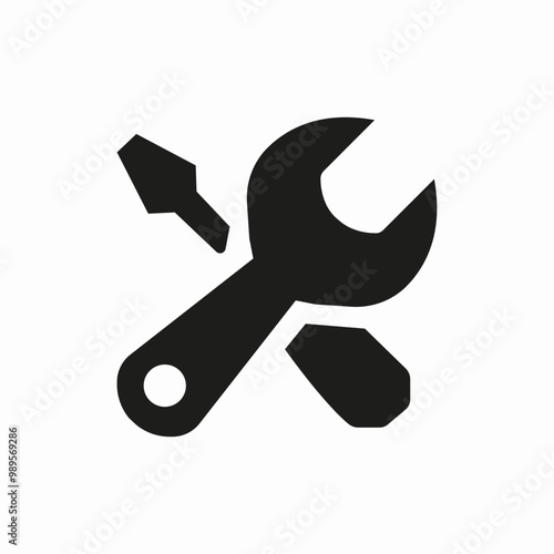 settings tool icon sign vector