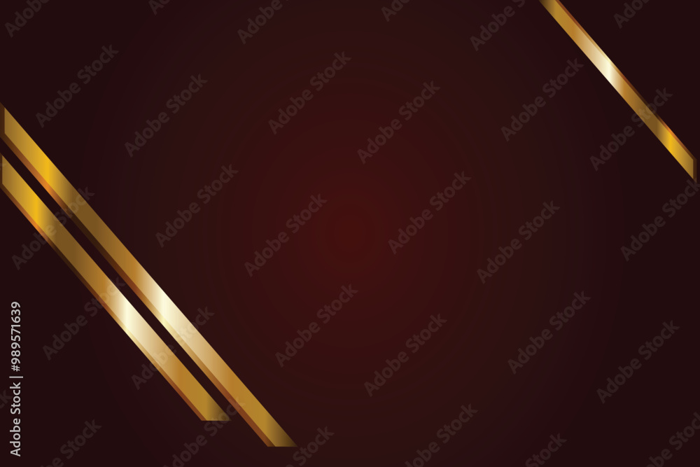 Abstract dark background with gold stripes. Abstract dark background with gold stripes.