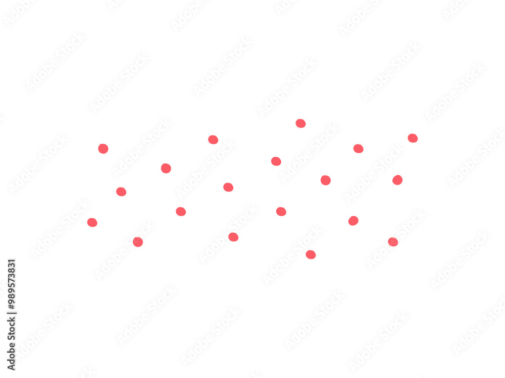 Hand drawn dots pattern. Flat decorative vector design isolated illustration. Hand drawn dots pattern. Flat decorative vector design isolated illustration.