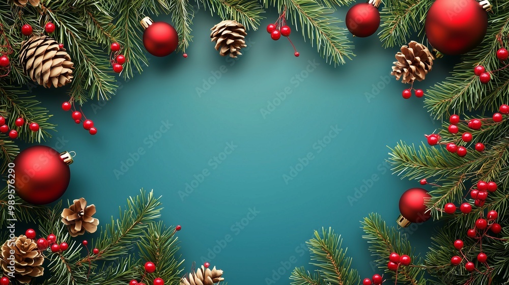 Christmas holidays greeting banner template. Christmas holidays greeting banner template.