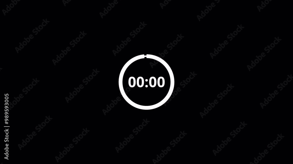 Five seconds circle countdown timer animation from 5 to 0 countdown with alpha channel, Countdown video
Five seconds circle countdown timer animation from 5 to 0 countdown with alpha channel, Countdown video