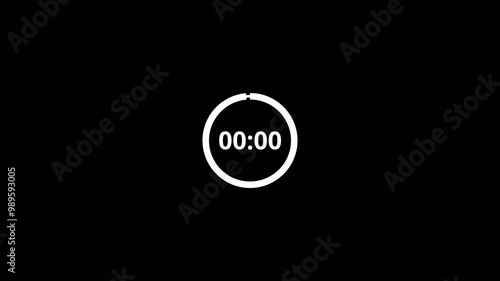 Wallpaper Mural  Five seconds  circle countdown timer  animation from 5 to 0 countdown with alpha channel, Countdown video   
 Torontodigital.ca