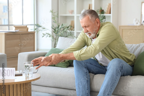 Senior man suffering from P...