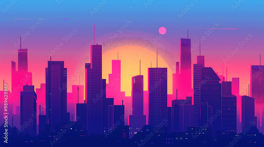 city skyline city skyline