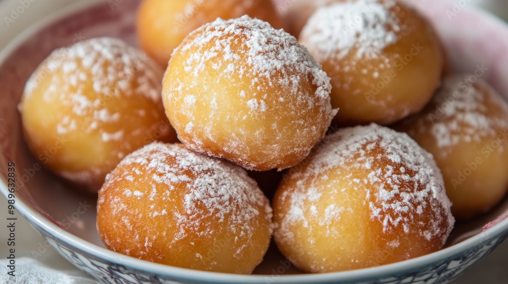 During Ramadan, sweet fried dough balls are popular. During Ramadan, sweet fried dough balls are popular.