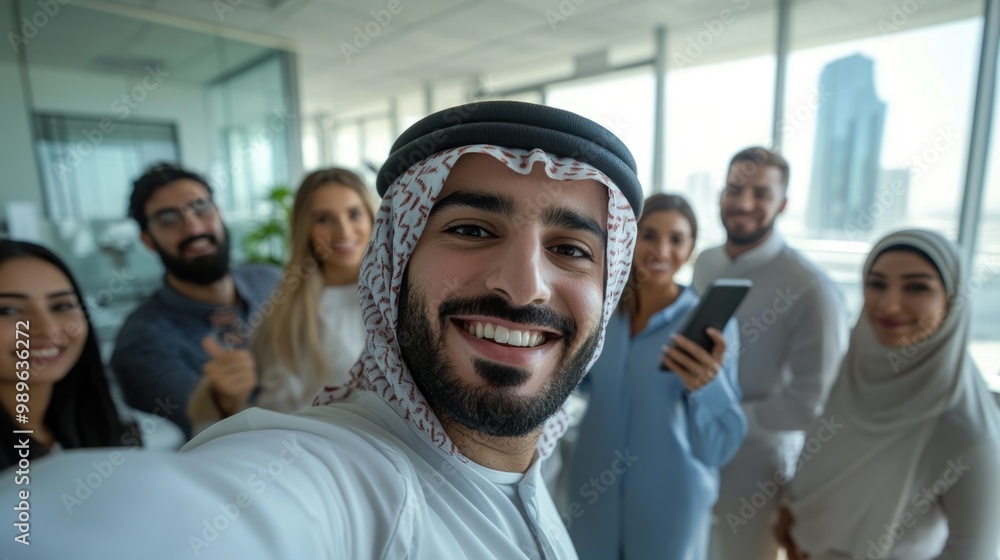 Obraz premium A Jovial Business Gathering