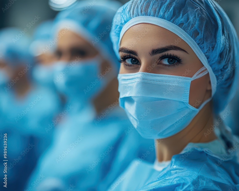 Healthcare training for staff with medical professionals learning new procedures, academic atmosphere, sharp focus, bright lighting Healthcare training for staff with medical professionals learning new procedures, academic atmosphere, sharp focus, bright lighting