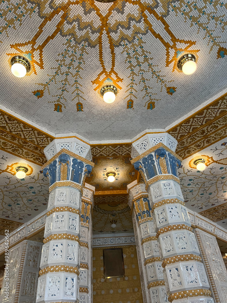 interio café nouvelle epoque mosaicos