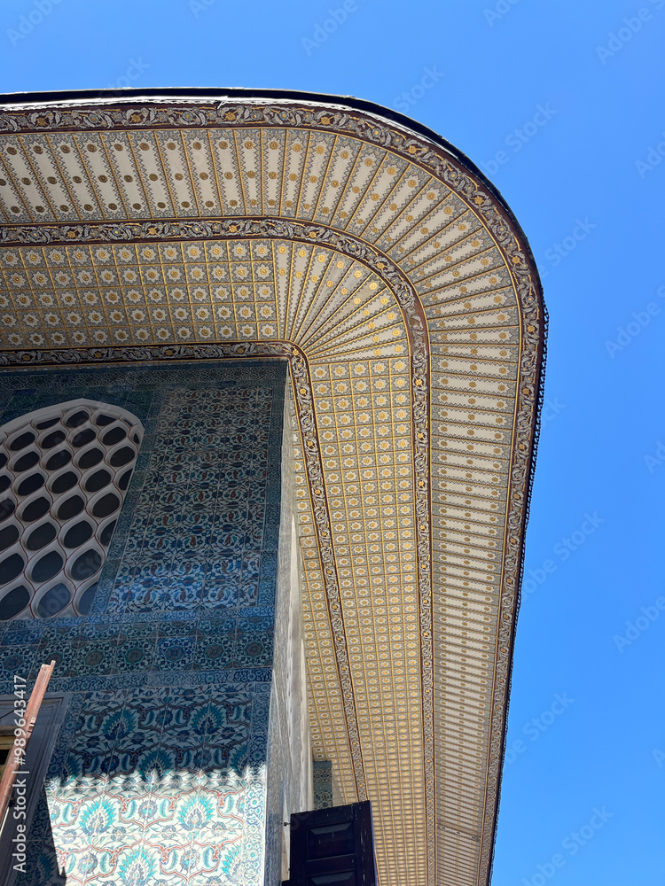 mesquita árabe arabesco istanbul islã islâmico palácio dourado azulejo