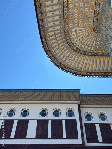 mesquita árabe arabesco istanbul islã islâmico palácio dourado azulejo
