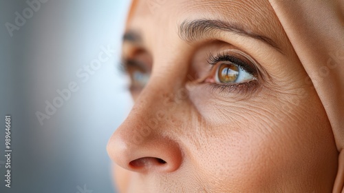 An intense and close-up scene where a person is pointing a gun directly towards the camera, creating a dramatic and confrontational emotion heightened by the blurred background. photo