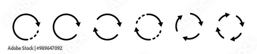 Refresh icon vector. Green recycle vector icon symbol. Repeat and reload icons set and arrow rotation circle. Sync icon symbol convert button sign	