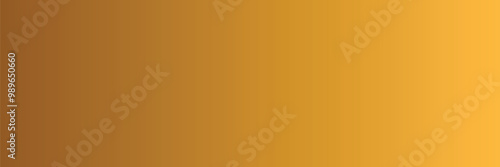 Smooth brown to yellow gradient background.