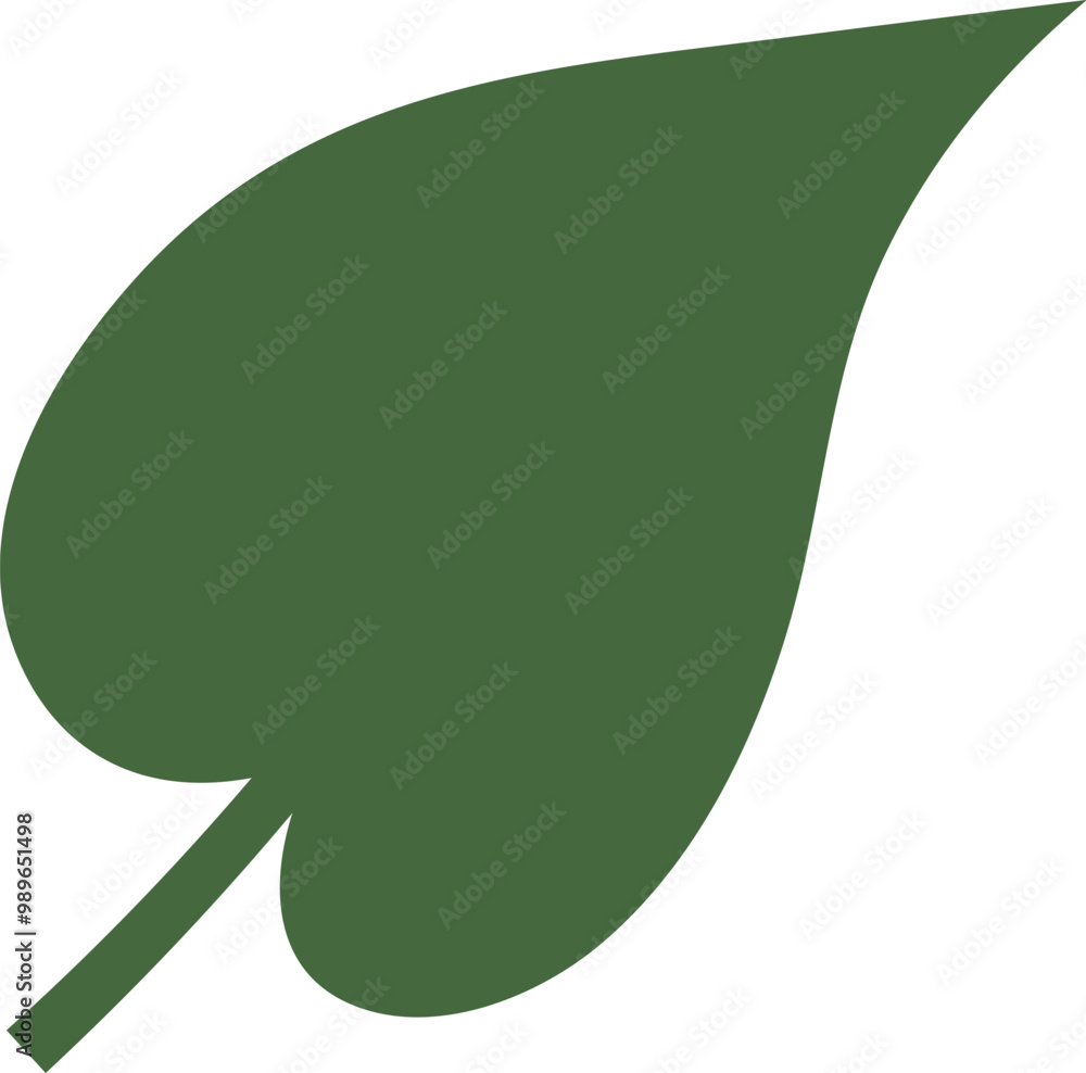 Flower Leaf Silhouette Flower Leaf Silhouette