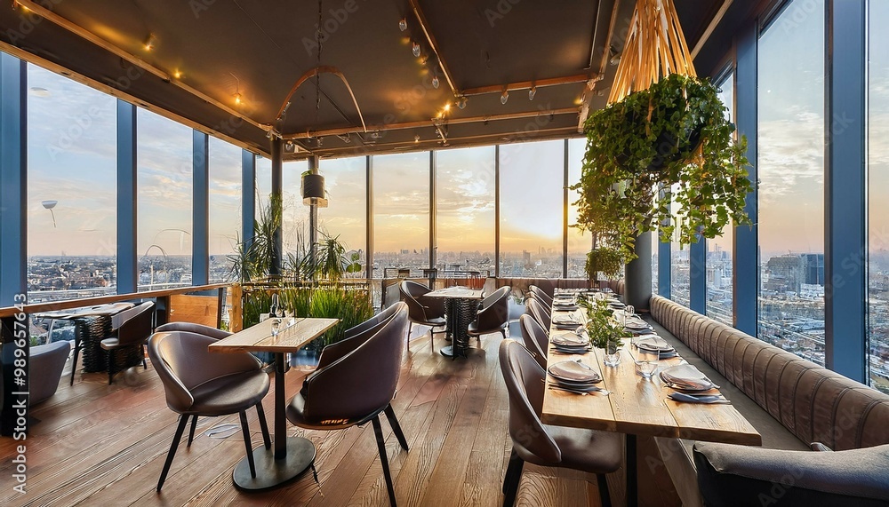 Fototapeta premium table and chairs