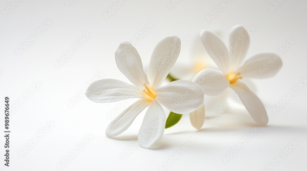 Fototapeta premium Delicate White Flowers