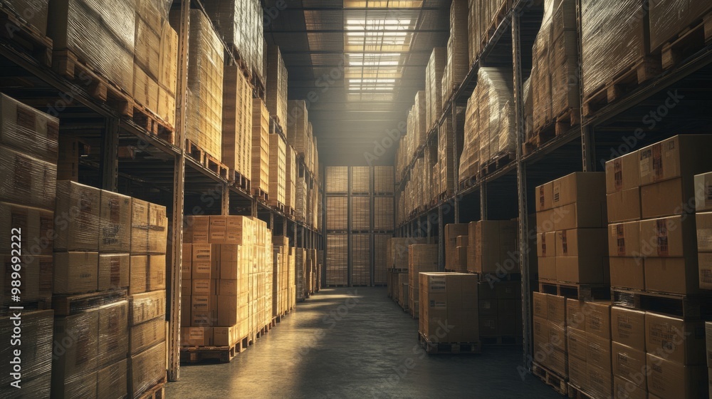 warehouse full of boxes generative ai warehouse full of boxes generative ai