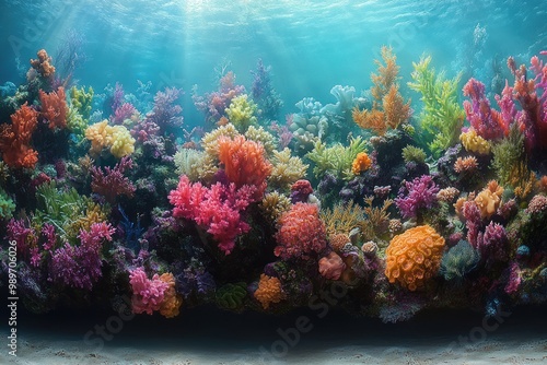 Underwater Coral Reef Paradise