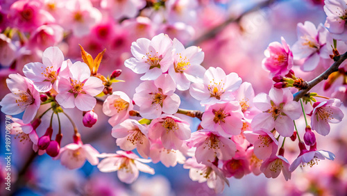 pink cherry blossomflower, spring, pink, tree, blossom, flowers, nature, bloom, cherry, garden, blooming, branch, apple, plant, beauty, blossoms, closeup, petal, flora, season, beautiful, magnolia, fl
