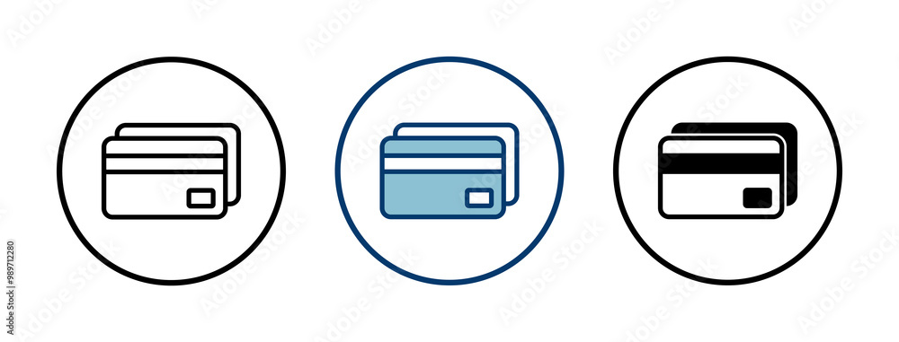 Credit card icon vector isolated on white background. Credit card payment icon vector Credit card icon vector isolated on white background. Credit card payment icon vector