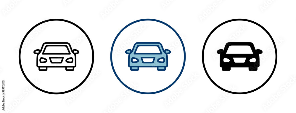 Car icon vector isolated on white background. Car icon vector. Car icon vector isolated on white background. Car icon vector.