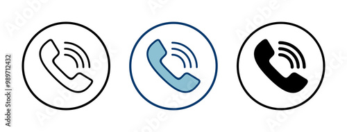 Call icon vector isolated on white background. Phone icon vector. mobile phone. telephone icon