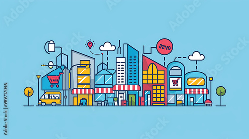 city skyline