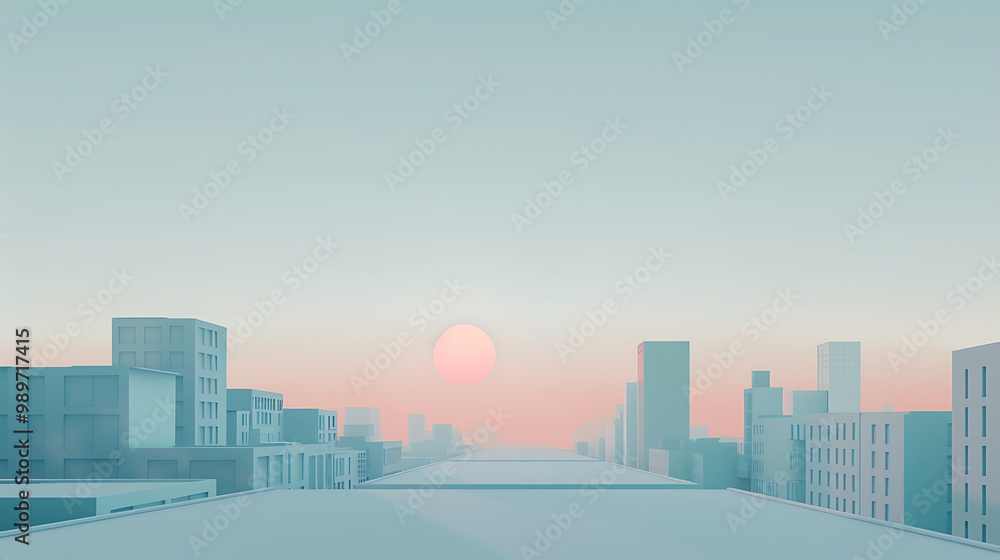 Fototapeta premium city skyline