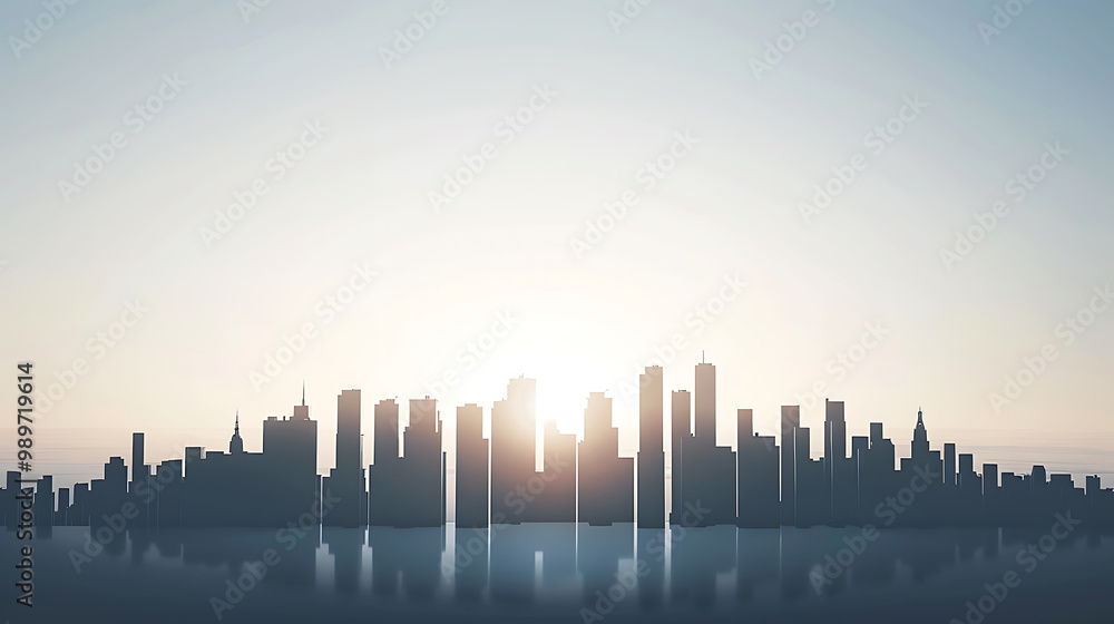 city skyline illustration city skyline illustration
