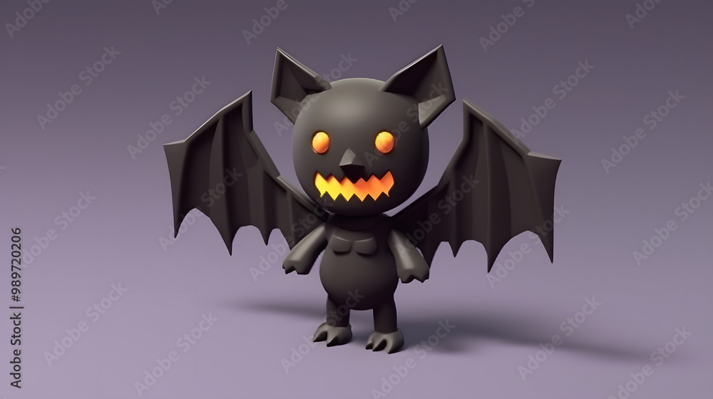 Bat 3d Character Cartoon Bat 3d Character Cartoon