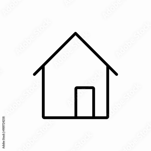 home house icon sign vector