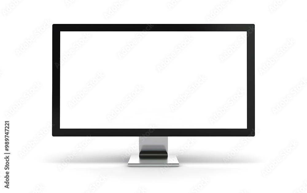 Monitor isolated on white background. Monitor isolated on white background.