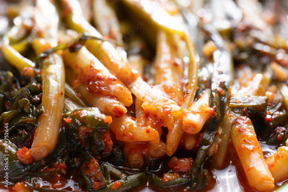 green onion kimchi, pa-kimchi