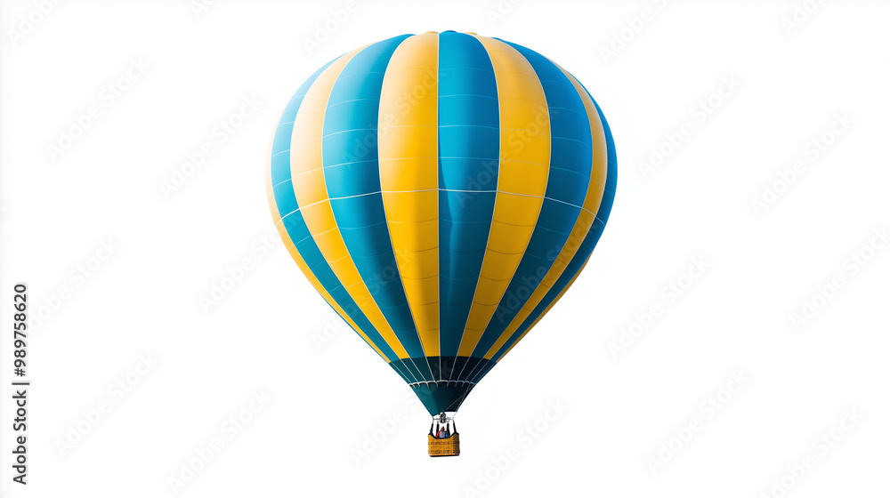 Obraz premium hot air balloon isolated