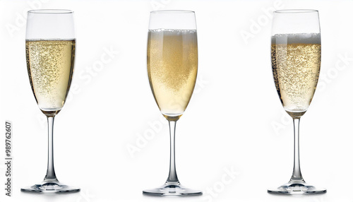 Three Glasses of Champagne