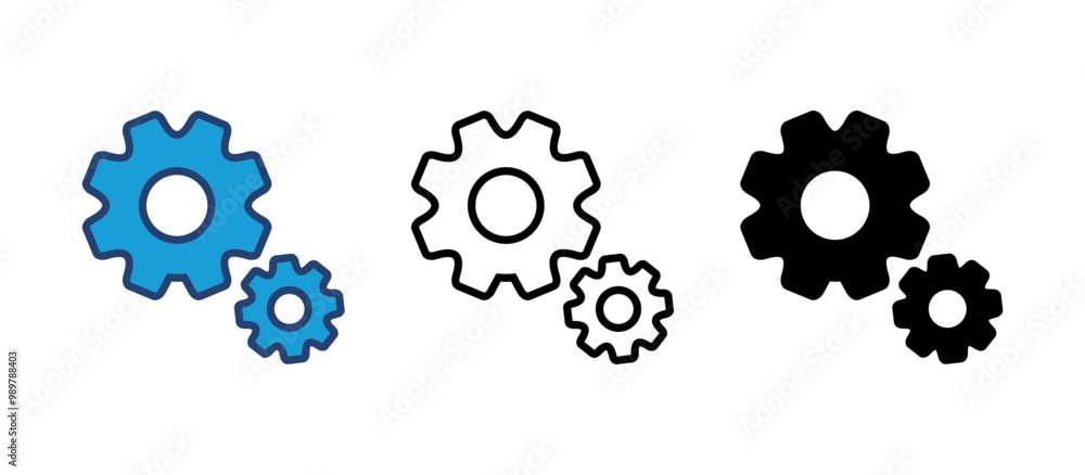 setting Icon Vector. Cog settings Icon Symbol setting Icon Vector. Cog settings Icon Symbol