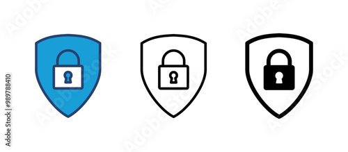 Security icon vector. protection icon. privacy. vpn