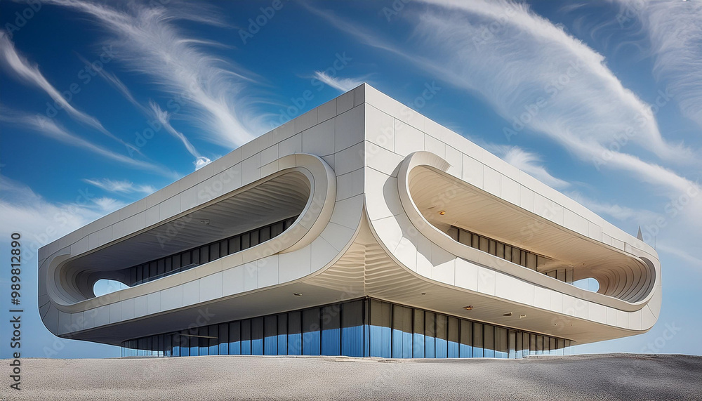 3d render of abstract futuristic architecture with empty concrete floor.
3d render of abstract futuristic architecture with empty concrete floor.