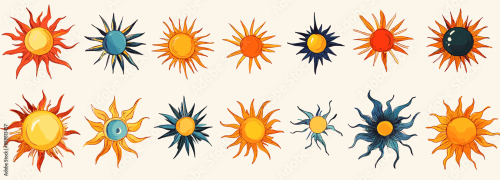 pattern of sun pattern of sun