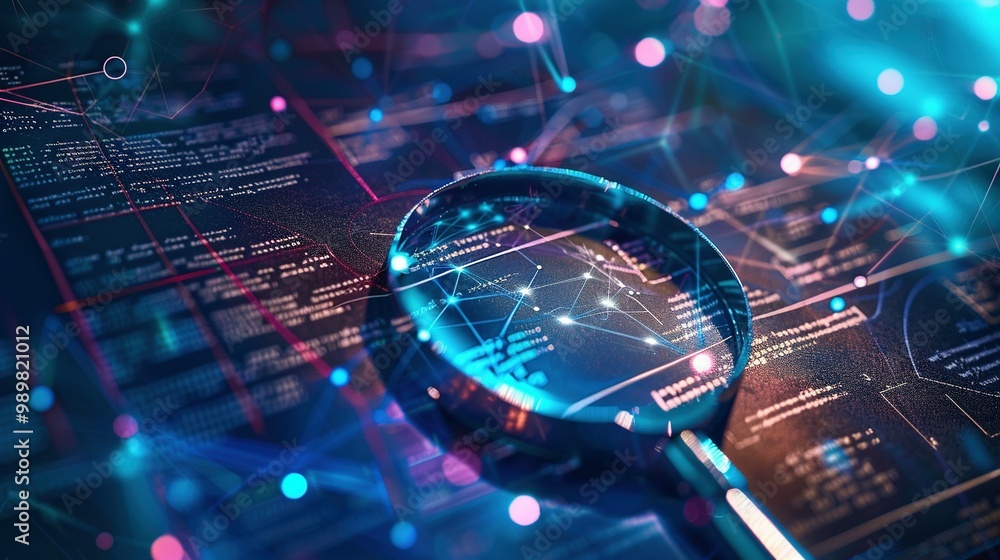 Abstract Technological Scene: Magnifying Glass Focused on Document for IT Security Risk Assessment Abstract Technological Scene: Magnifying Glass Focused on Document for IT Security Risk Assessment