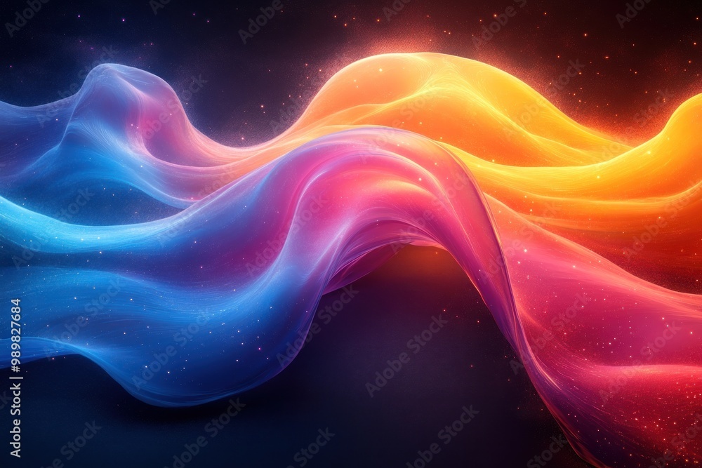 Abstract Swirling Colors Abstract Swirling Colors
