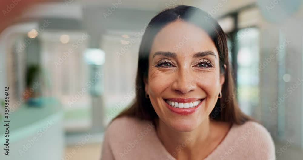 Eye care, glasses and vision in pov with optometrist for medical assessment, frame solution and lens check in store. Smile, woman and consulting for customer services, quality and wellness exam Eye care, glasses and vision in pov with optometrist for medical assessment, frame solution and lens check in store. Smile, woman and consulting for customer services, quality and wellness exam