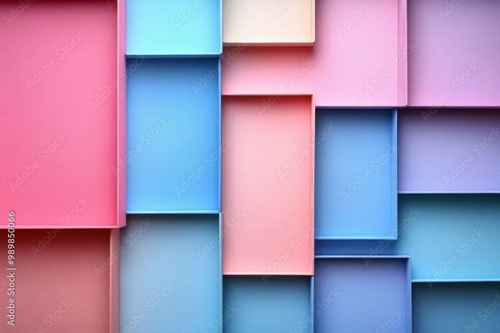 Obraz premium Abstract Colorful Geometric Design