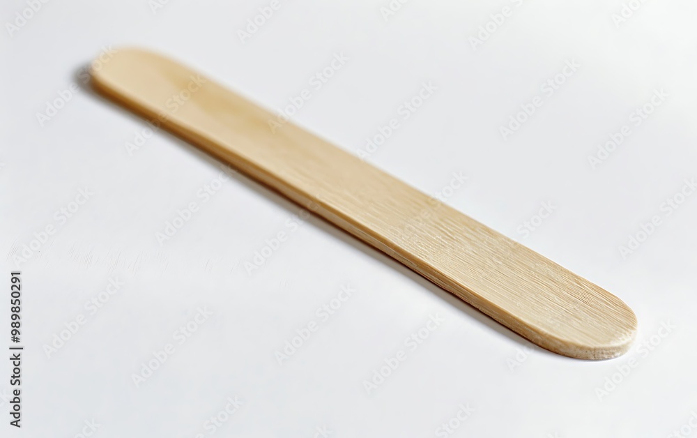 Tongue depressor isolated on white background. Tongue depressor isolated on white background.